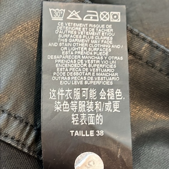 Cop.Copine NWOT Cop.Copine Elegant Black Midi Skirt Size 6 - Picture 10 of 10